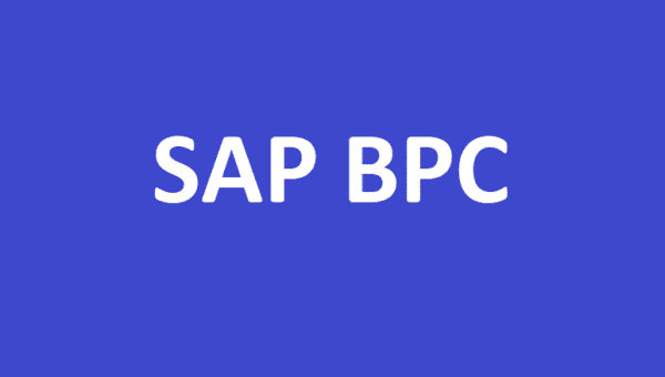 SAP BPC (Business Planning and Consolidation)