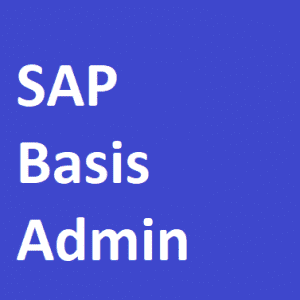 SAP Basis Full Course - End to End Training