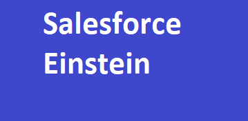 Salesforce Einstein End to End Training