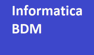 Informatica Big Data Management End to End Training