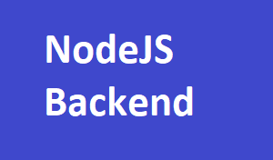 NodeJS Backend A to Z Training