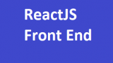 ReactJS End to End Training
