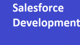 Salesforce Development End to End Training Sessions