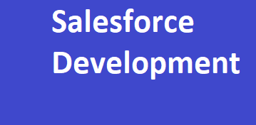 Salesforce Development End to End Training