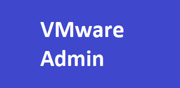 VMware Admin End to End Training