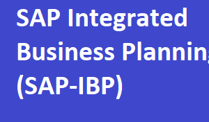SAP Integrated Business Planning (SAP -IBP) End to End Training
