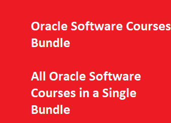 Oracle Software Courses Bundle – All Oracle Software Courses in a Single Bundle