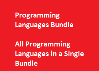 Programming Languages Bundle – Learn All Programming Languages in a Single Bundle