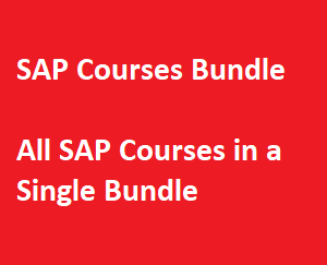 SAP Courses Bundle - All SAP Courses in a Single Bundle